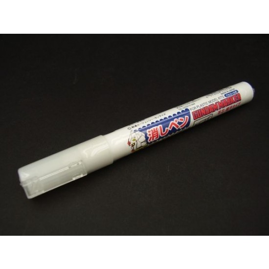 MR.HOBBY GM300 Gundam Erasure Marker, Paint Remover Type, Felt Pens, for Gunpla, for Removing Paint, Colourless, Fine MR.HOBBY GM300 Gundam Erasure Marker, Paint Remover Type, Felt Pens, for Gunpla, for Removing Paint, Colourless, Fine