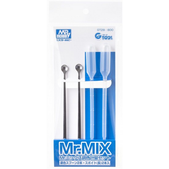 Mr Mix II - Dropper (2pcs) & Stirring Stick (2pcs)