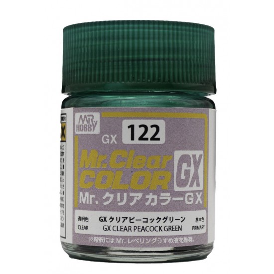 Mr Clear Color Peacock Green (18ml)