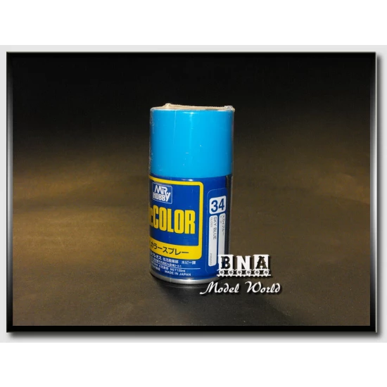 Mr Color Spray Paint - Gloss Sky Blue (100ml)