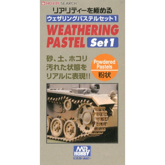 Weathering Pastel Set 1 (Powdered Pastels)