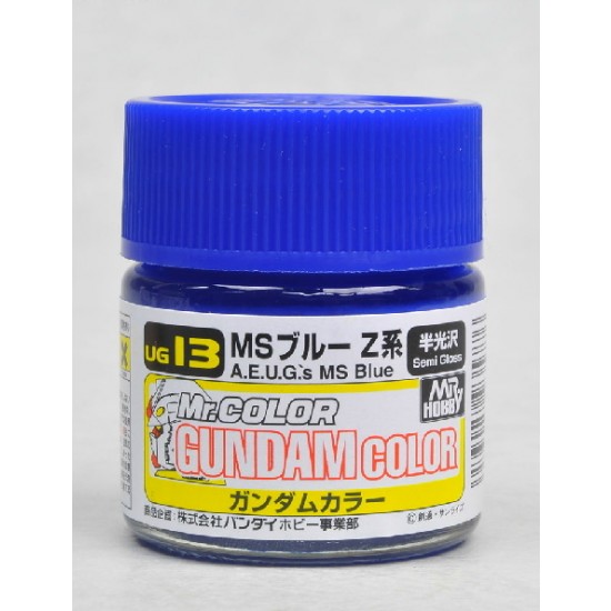 Mr.Color Gundam Colour - Semi-Gloss MS A.E.U.G.s Blue (10ml)