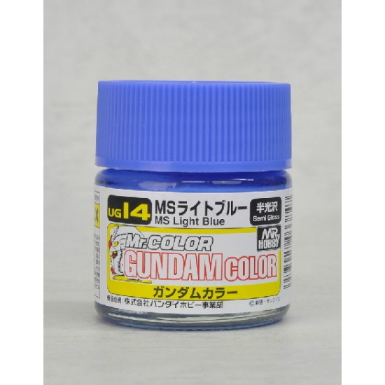 Mr Color Gundam Colour - Semi-Gloss MS Light Blue (10ml)