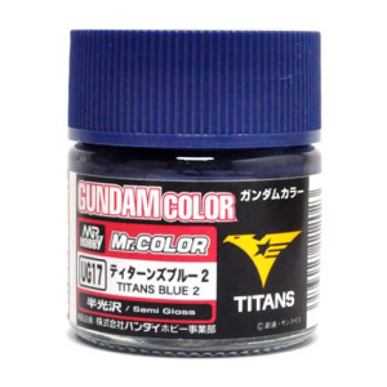 Mr Color Gundam Colour - Semi-Gloss Titans Blue 2 (10ml)