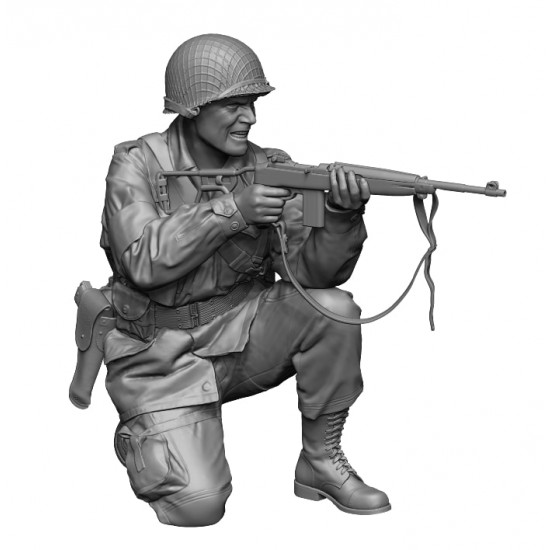 1/24 WWII US Para in Holland