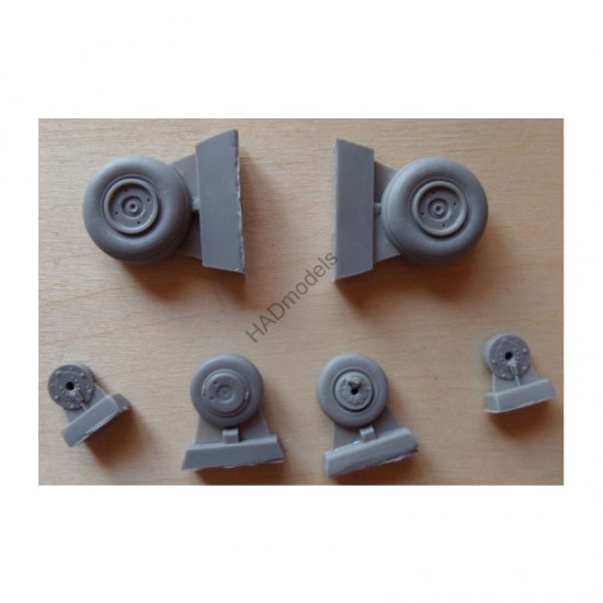 1/32 MiG-29 B/UB/M/K Wheels for Revell/Trumpeter kits