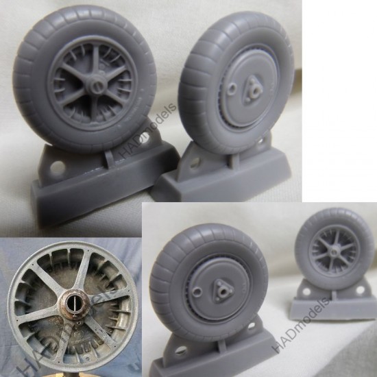 1/32 Messerschmitt Bf 109 Emil Wheel set
