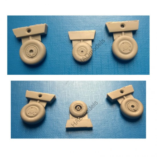 1/48 Su-17/22 Wheel set for Kitty Hawk kits
