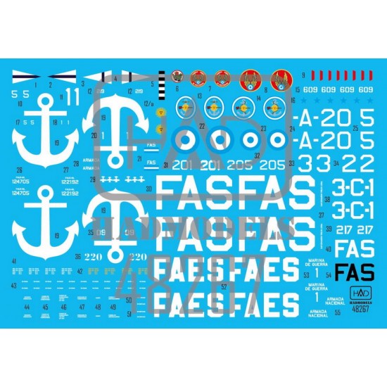 1/48 F4U- Corsairs Decal sheet Part 2