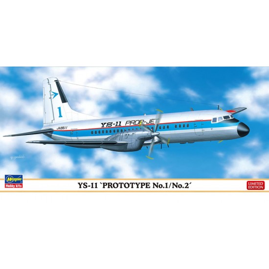 1/144 YS-11 "Prototype No.1/No.2" Turboprop Airliner