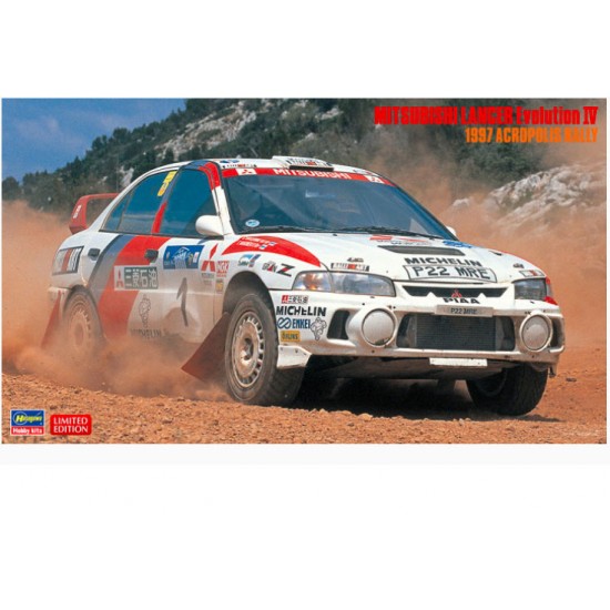 1/24 Mitsubishi Lancer Evolution IV 1997 Acropolis Rally [Limited Edition]