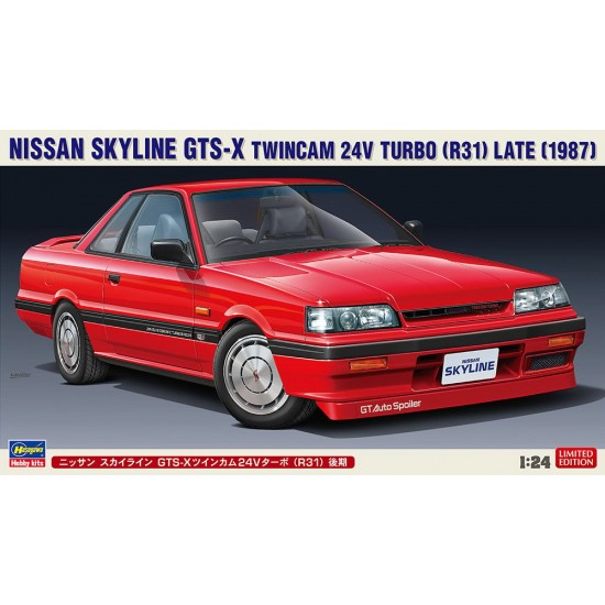 1/24 Nissan Skyline GTS-X Twin Cam 24V Turbo (R31) Late