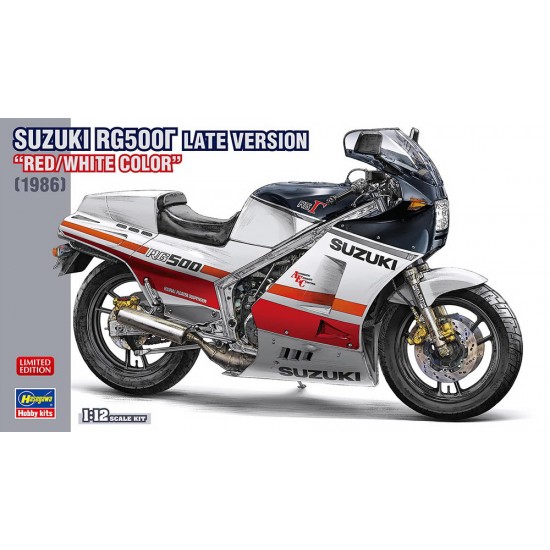 1/12 Suzuki RG500G Late Version Red/White Colour