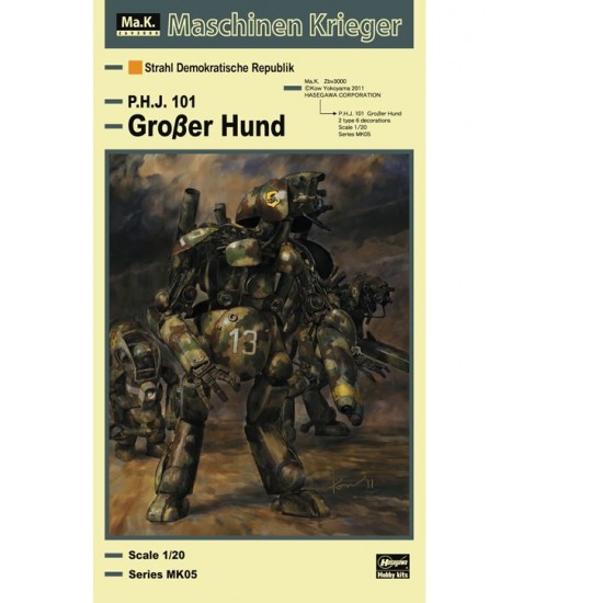 1/20 P.H.J. 101 MK05 Humanoid Unmanned Interceptor Grober Hund 