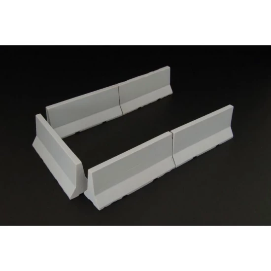 1/48 Modern Concrete Road Barriers