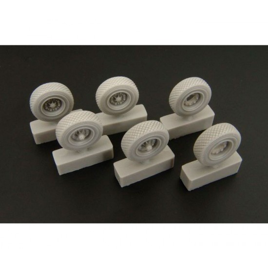 1/72 Chevrolet Wheels For Dragon Kit