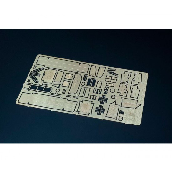 1/72 ATZ-4-131 Fuel Bowser PE parts for ICM/OMEGA/K kit