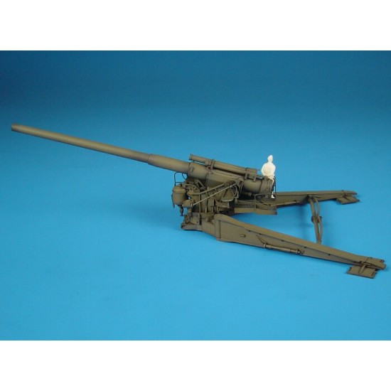 1/72 US M1 8inch Heavy Gun in Fire Position