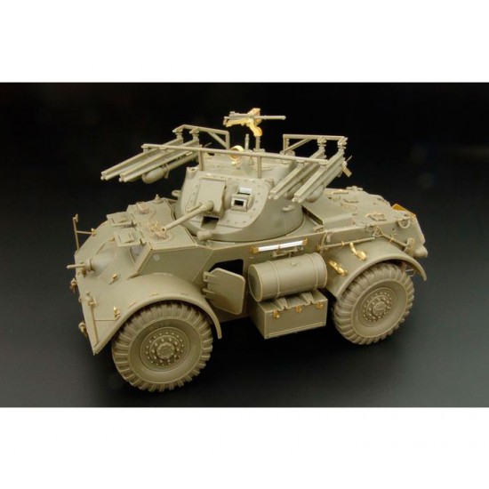 1/35 T17E1 Staghound Mk I W 60Lb Rocket Launch PE parts for Bronco kit