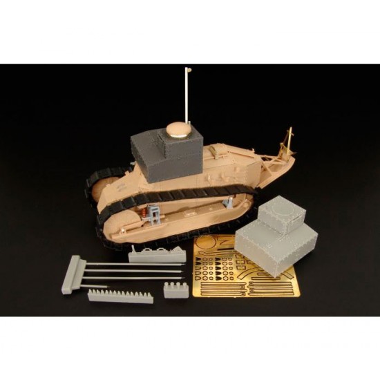 Hauler kit amelioration HLU35071 FT-17 TSF pour maquette Meng 1/35 Hauler kit amelioration HLU35071 FT-17 TSF pour maquette Meng 1/35