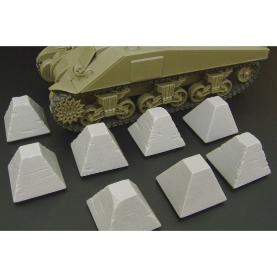 1/35 Dragon's Teeth Tank Traps