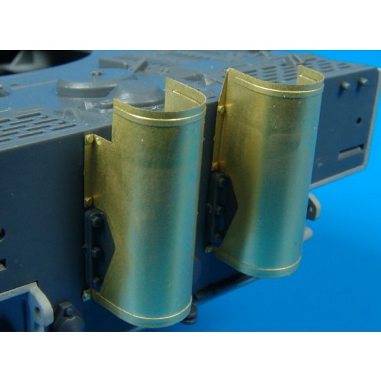 1/48 Tiger I Exhaust Shroud for Tamiya kits
