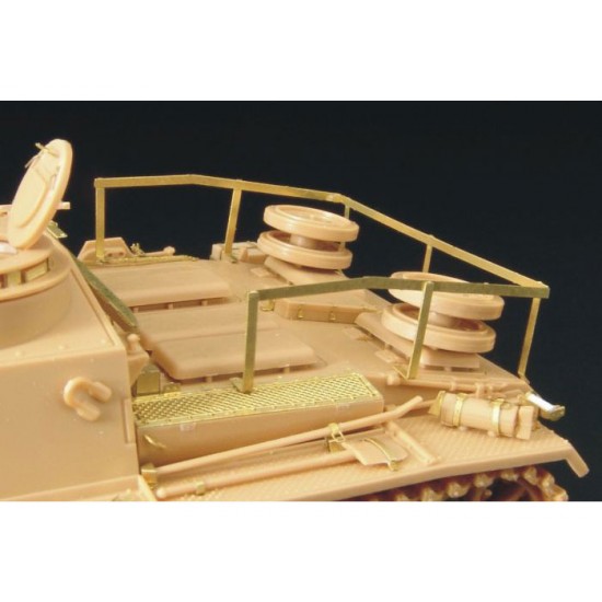 1/48 Stug III Ausf G Stowage Frame for Tamiya kits