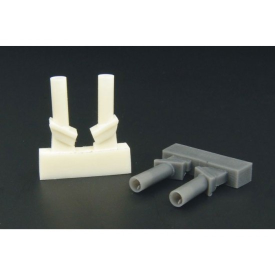 1/48 Pz IV Ausf J Late Exhaust Pipes Type 1