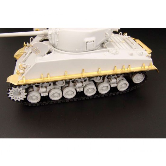 1/48 M4A3E8 Fenders PE parts for Hobby Boss kit (84806)