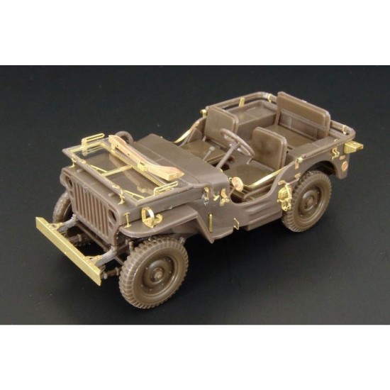 1/48 Jeep Basic Detail Set for Hasegawa kits