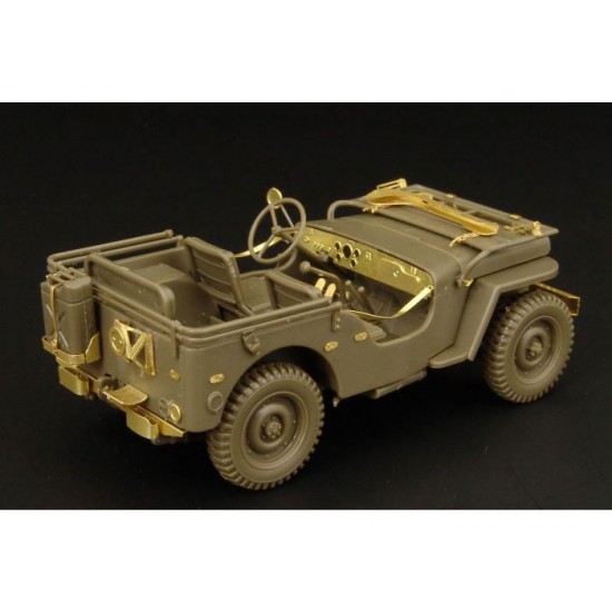 1/48 Jeep Basic Detail Set for Tamiya kits