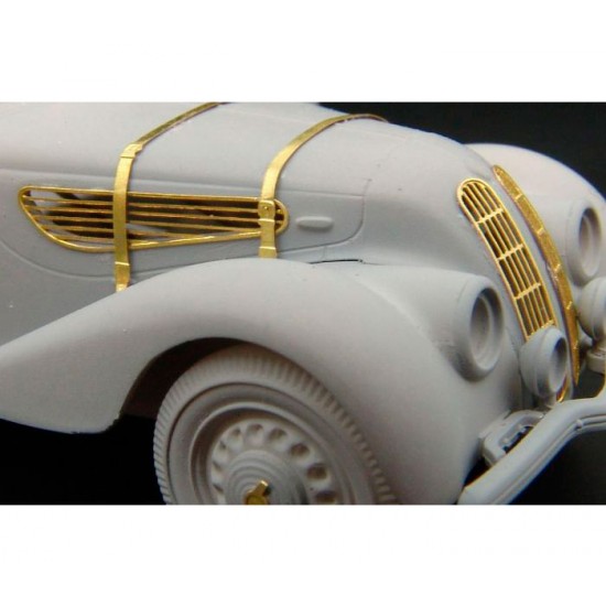 1/48 BMW 327 Grills parts for Hasegawa kit 