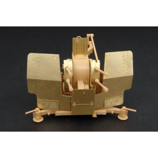 1/48 2 Cm Flak 38 Flakvierling Shields Detail Set for Tamiya kits
