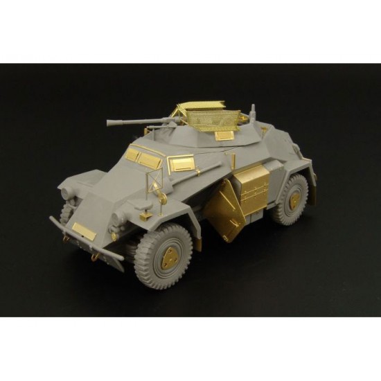 1/48 SdKfz 222 Basic Detail Set for Tamiya/ICM kits