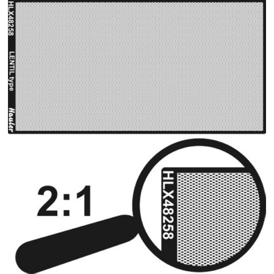 1/48 Engraved Plate-Lentil Type (PE total dim. 100x50mm)