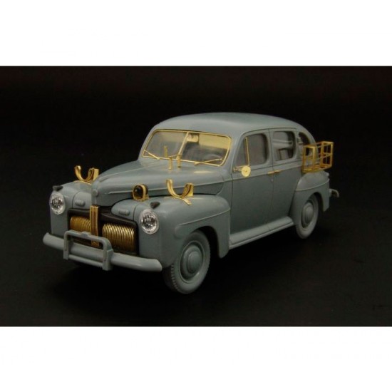 1/48 US Army Staff Car 1942 PE and Resin parts for Tamiya kit 