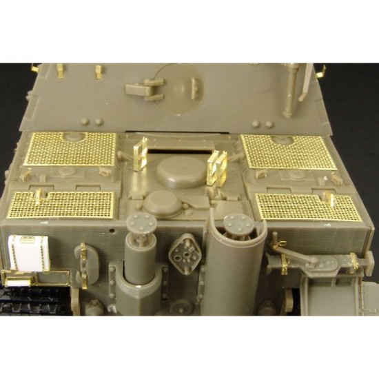 1/48 Sturmtiger-Tiger Late Grills for AFV kits