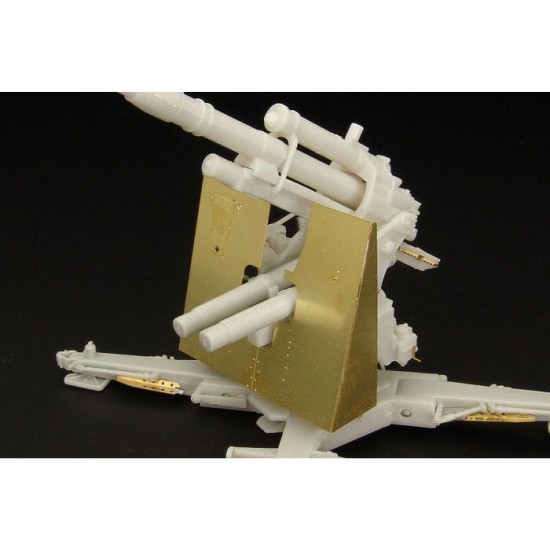 1/48 88mm Flak 37 Shield Detail Set for Italeri/Tamiya kits