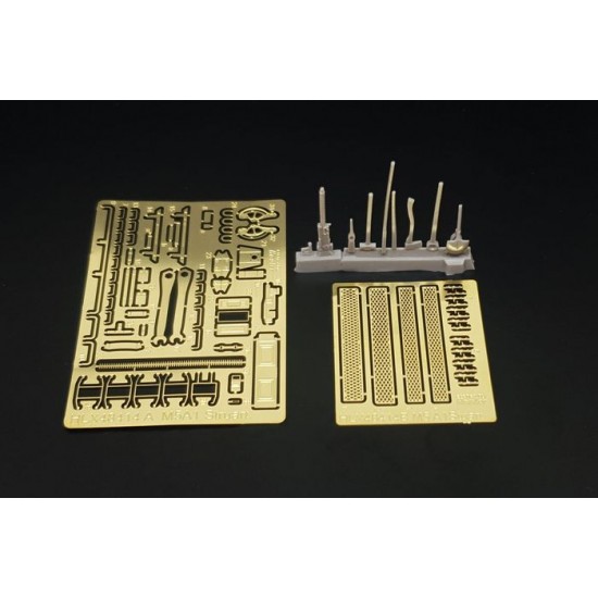 1/48 M5A1 Stuart PE Resin set for Tamiya kit