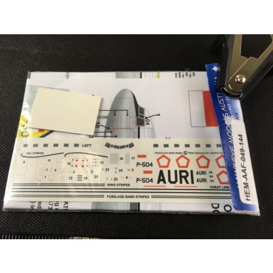 RAAF Decals for 1/72 Douglas C-47 Dakota Indonesian Air Force