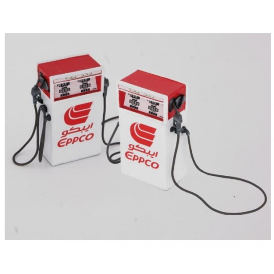 1/35 Gas Pump Type 1 (2pcs) w/Precut Decals & European/Arabic Writings to Choose
