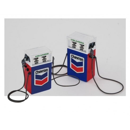 1/35 Gas Pump Type 3 (2pcs) w/Precut Decals & European/Arabic Writings to Choose