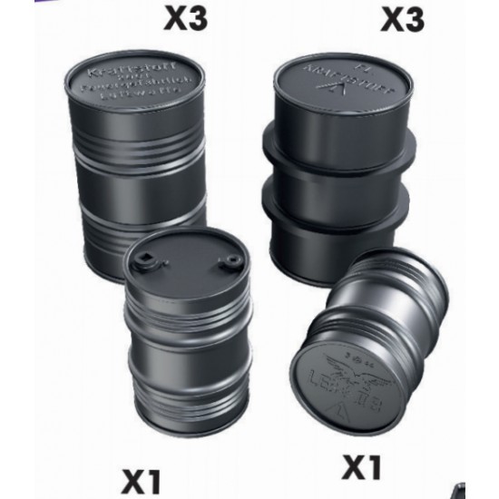 1/35 Luftwaffe Fuel Drums