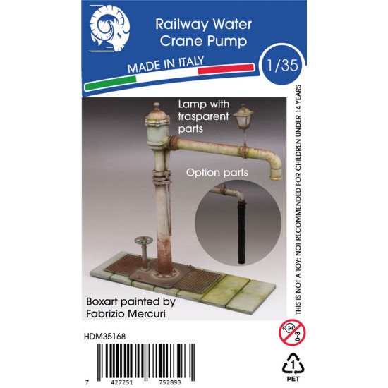 1/35 Railway Water Crane Pump