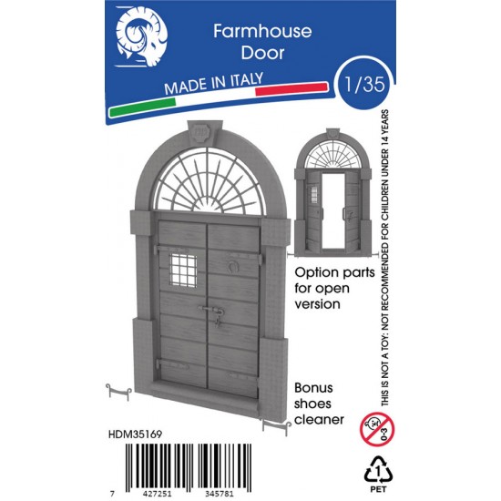 1/35 Farmhouse Door