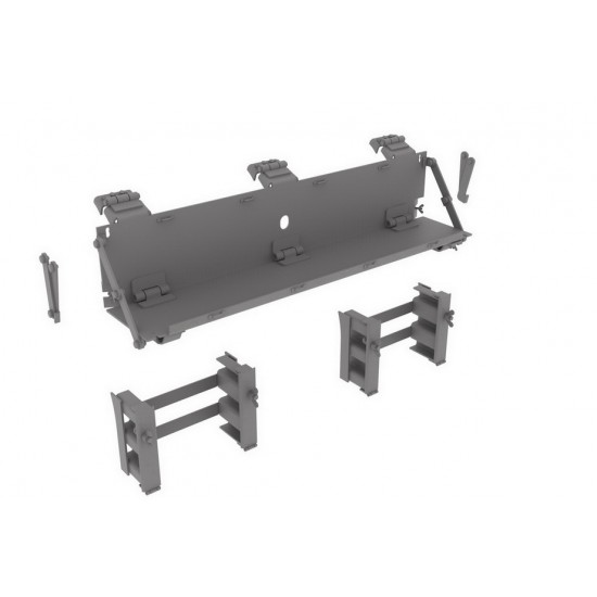 HD Models 1/35 M4 Cast Hull Rear Spare Tracks Holders & Storage Shelf ...