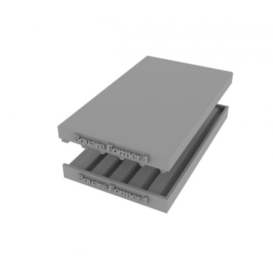 Template Corrugated Panels Square Former 1