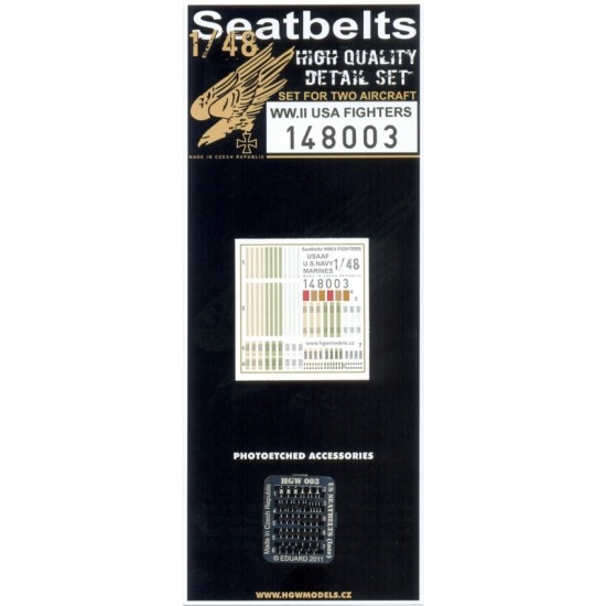 1/48 US Fighter Seatbelts