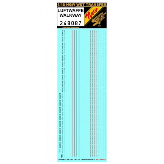 Decals for 1/48 Luftwaffe Walkway