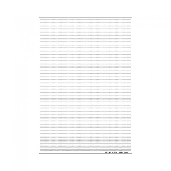 1/32 Free Lines Silver / Black Positive Rivets (1220cm)